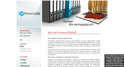 Desktop Screenshot of efinance.net.pl